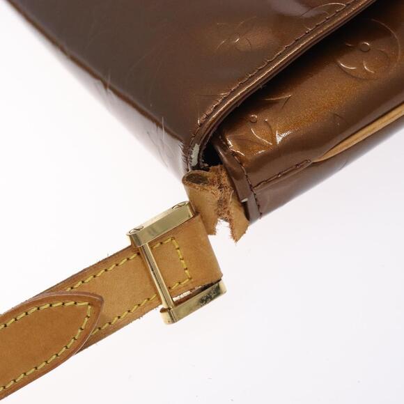 LOUIS VUITTON Monogram Vernis Thompson Street Bag Bronze M91124 - Picture 9 of 13